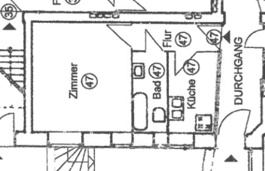 Etagenwohnung Berlin Tempelhof-Schöneberg - 1 Zimmer, 30 m&sup2;, 230.000&euro; | Angebot:27110766