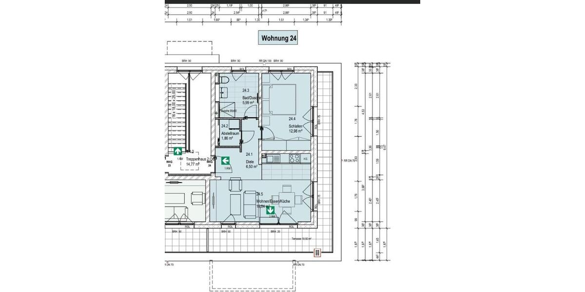 Einfamilienhaus Blankenfelde-Mahlow Mahlow - 2 Zimmer, 56 m&sup2;, 1.100&euro; | Angebot:24793586