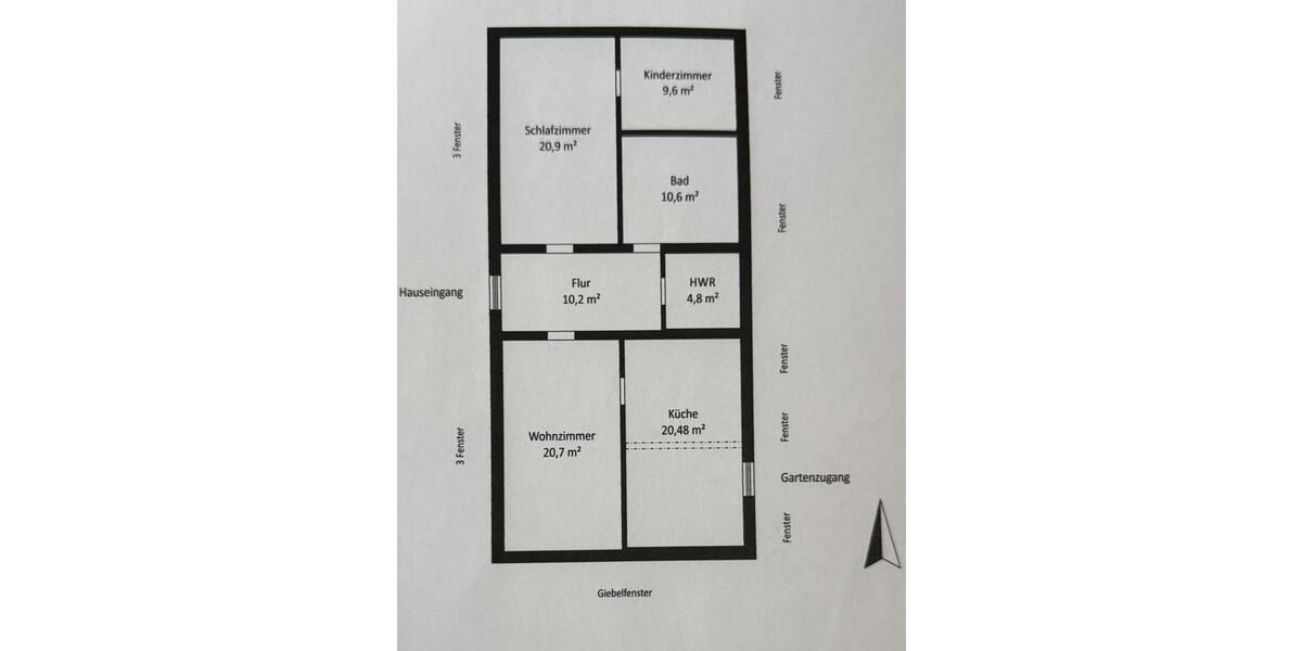 Einfamilienhaus Berlin Mitte - 2.5 Zimmer, 97 m&sup2;, 210.000&euro; | Angebot:25394903