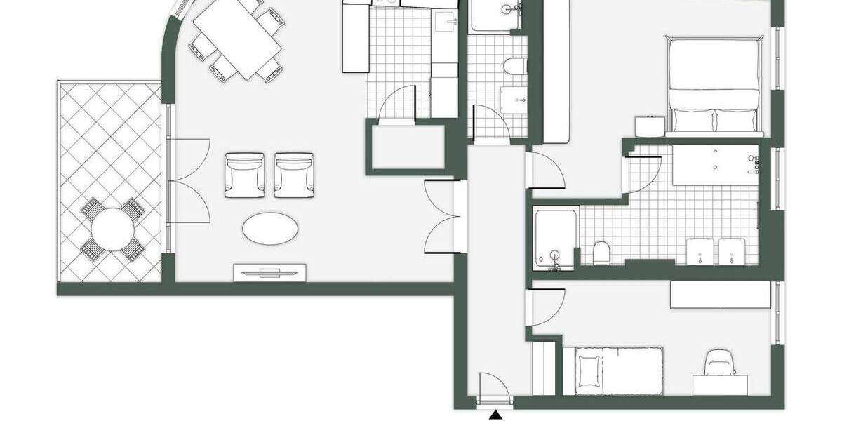 Etagenwohnung Berlin Mitte - 3 Zimmer, 90 m&sup2;, 730.000&euro; | Angebot:25700688