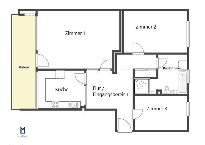 Wohnung zum Kaufen in Berlin 469.000 € 78 m²