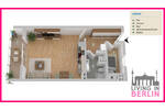 Etagenwohnung Berlin Charlottenburg - 1 Zimmer, 42 m&sup2;, 950&euro; | Angebot:26029559