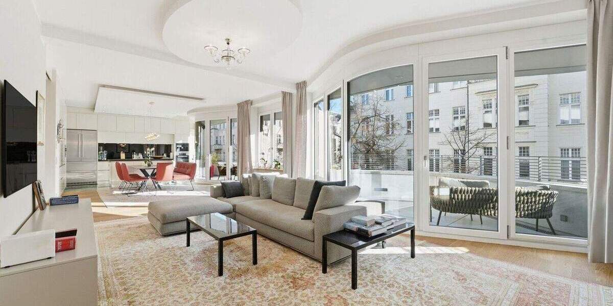 Etagenwohnung Berlin Charlottenburg - 6 Zimmer, 217 m&sup2;, 2.950.000&euro; | Angebot:25627175