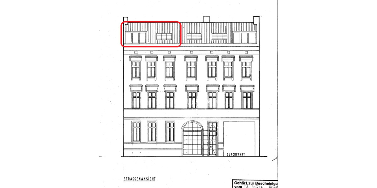 Dachgeschoßwohnung Berlin Neukölln - 2 Zimmer, 50 m&sup2;, 248.000&euro; | Angebot:24286362