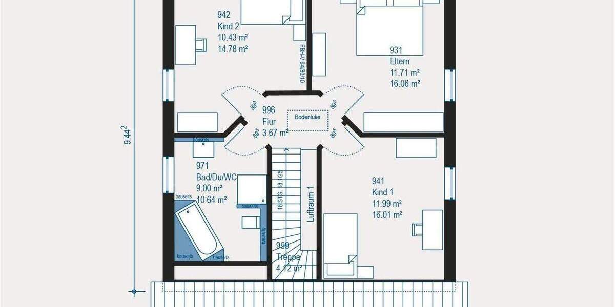 Einfamilienhaus Ludwigsfelde - 3 Zimmer, 133 m&sup2;, 465.750&euro; | Angebot:25911921