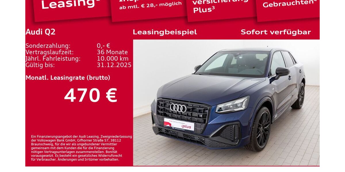 Audi Q2 7.600 km 38.400 &euro; Berlin 12489