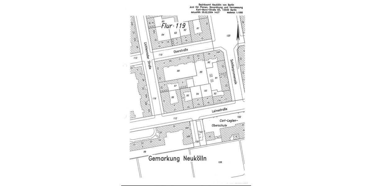 Etagenwohnung Berlin Neukölln - 3 Zimmer, 76 m&sup2;, 289.000&euro; | Angebot:26698942