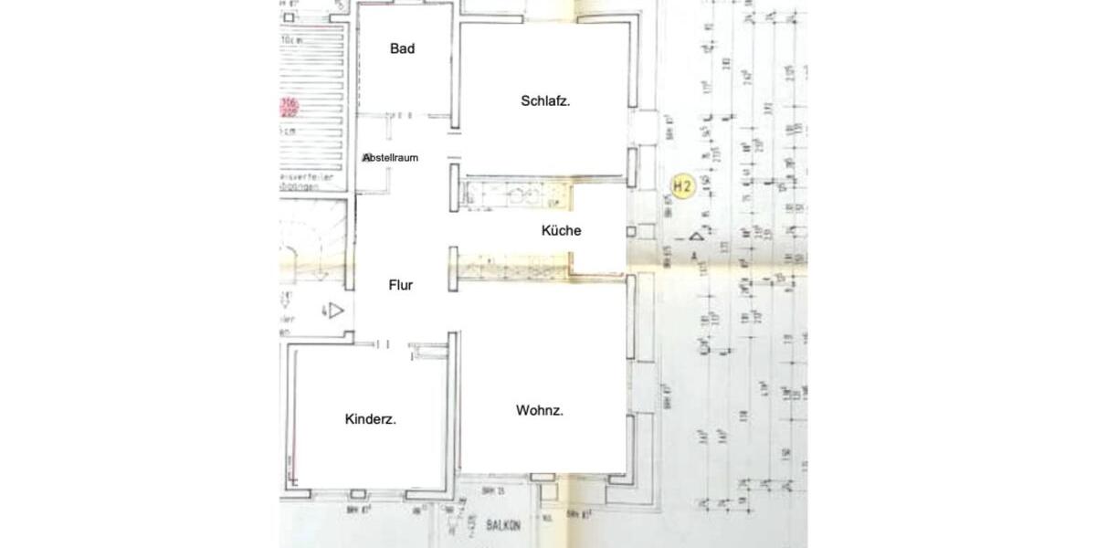 Etagenwohnung Berlin Reinickendorf - 3 Zimmer, 82 m&sup2;, 898&euro; | Angebot:26241771