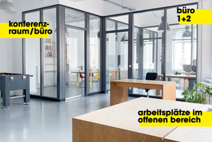 122 qm Bürofläche zur Untermiete in Kreuzberg, 3,5 Raum zimmer