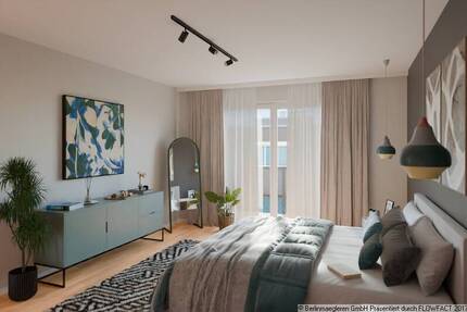 Exclusive studio with great panoramic views over the rooftops of Berlin