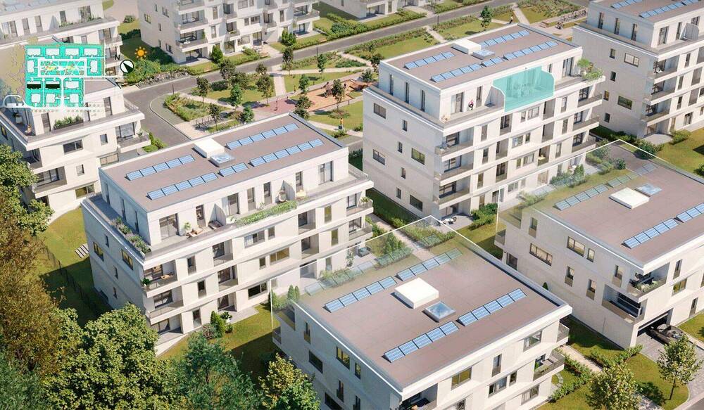 Etagenwohnung Berlin Buch - 2 Zimmer, 45 m&sup2;, 299.900&euro; | Angebot:26766878