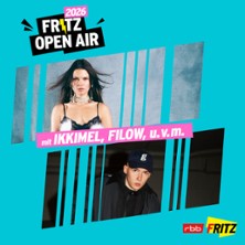 FRITZ OPEN AIR 2026 - Ikkimel, Filow, Kayla Shyx, Aaron, Yung Pepp 29.08.2026 Waschhaus Potsdam