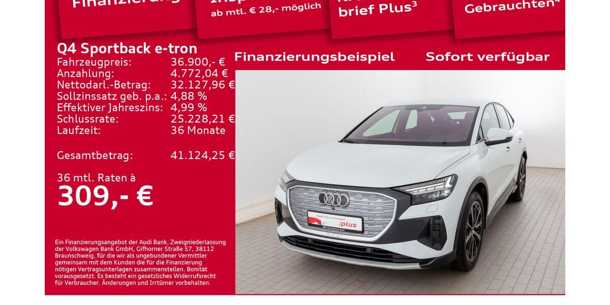 Audi Q4 e-tron 20.500 km 35.900 &euro; Berlin 12489