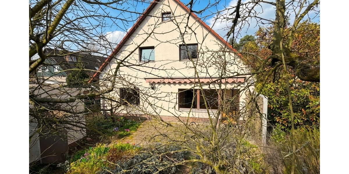 Südausrichtung in ruhiger zweiter Reihe - renovierungsbedürftiges Einfamilienhaus in Rudow - Einfamilienhaus Berlin Rudow | Angebot:25599011