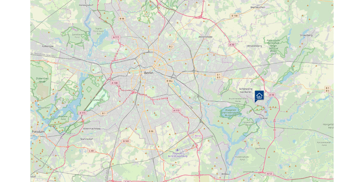 Etagenwohnung Schöneiche - 2 Zimmer, 76 m&sup2;, 229.000&euro; | Angebot:25212649