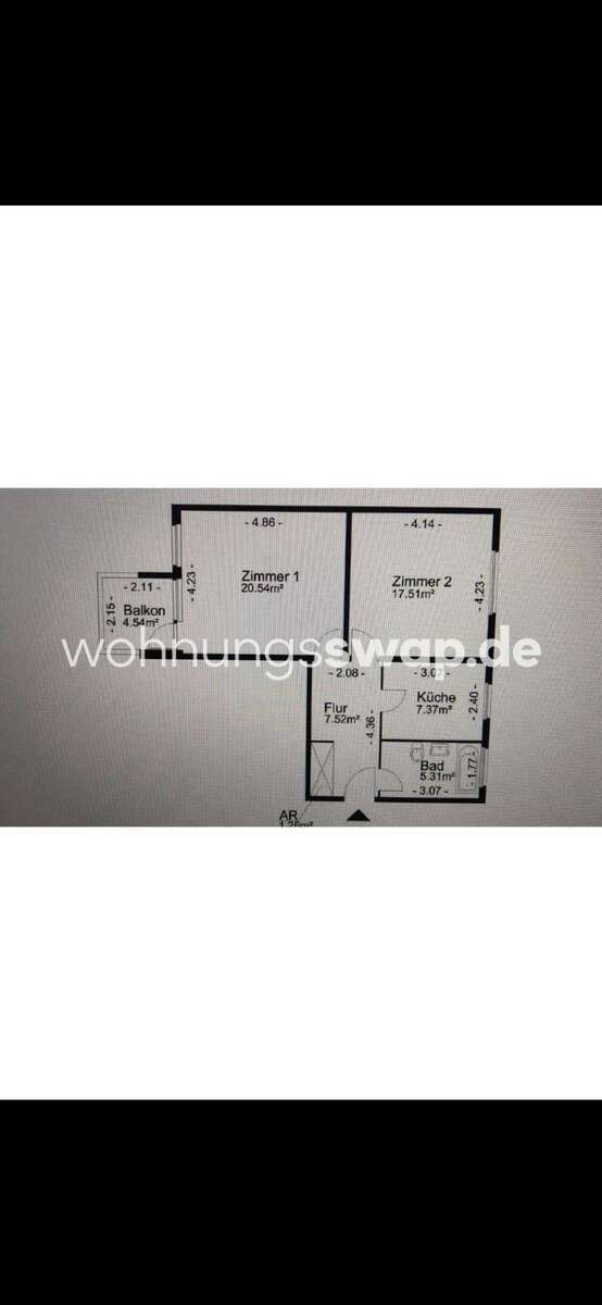 Wohnung zum Mieten in Berlin 450 € 68 m² 2 zimmer
