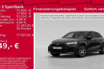 Audi RS3 6.001 km 70.700 € Berlin 12489