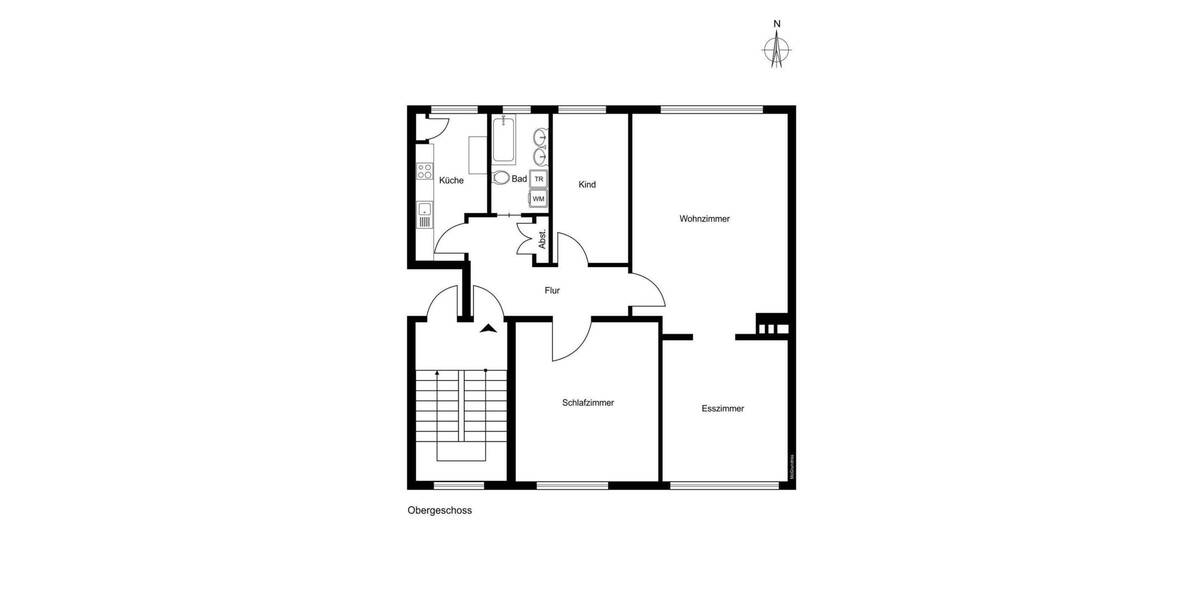 Etagenwohnung Berlin Nikolassee - 4 Zimmer, 81 m&sup2;, 330.000&euro; | Angebot:25802103