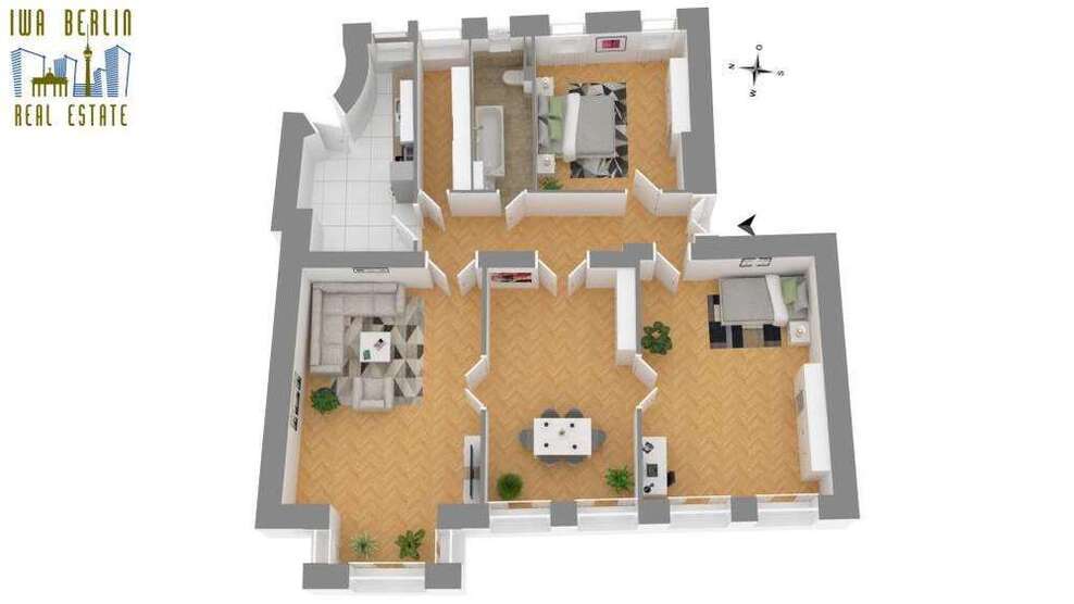 Wohnung zum Kaufen in Berlin 515.000 € 128.37 m²