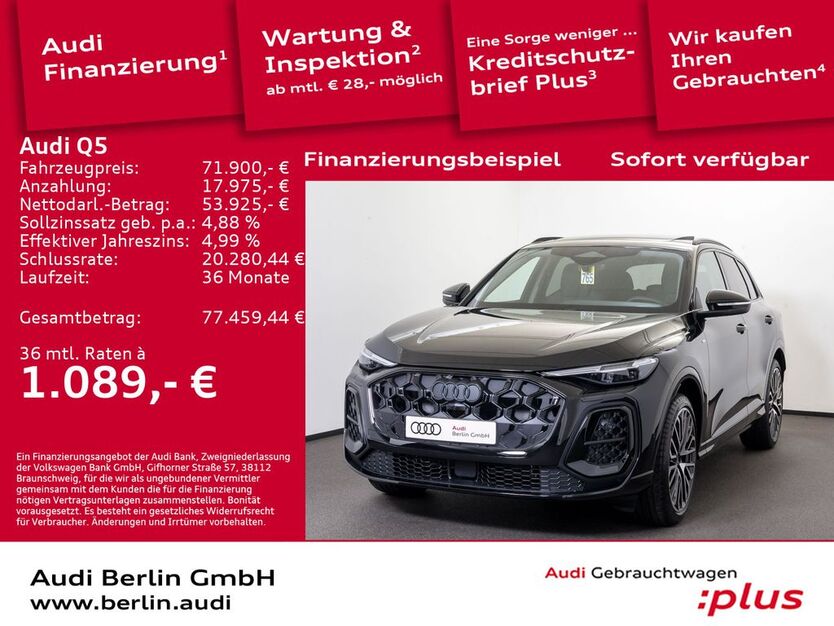 Audi Q5 6.001 km 71.300 € Berlin 12489