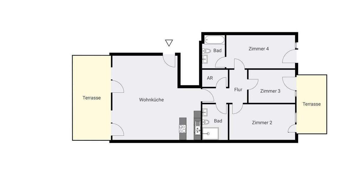 Etagenwohnung Berlin Kreuzberg - 4 Zimmer, 124 m&sup2;, 980.000&euro; | Angebot:25916176