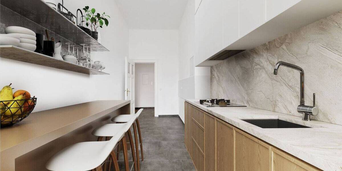 Etagenwohnung Berlin Friedrichshagen - 3 Zimmer, 68 m&sup2;, 299.000&euro; | Angebot:26658652