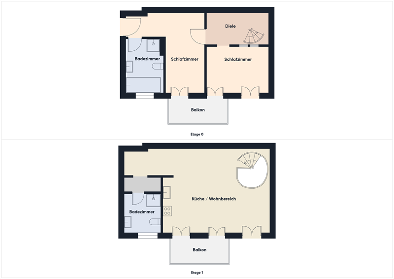 Etagenwohnung Berlin Mitte - 2 Zimmer, 83 m&sup2;, 550.000&euro; | Angebot:26119305