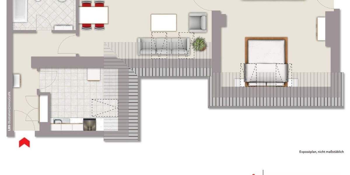 Etagenwohnung Berlin Niederschönhausen - 2 Zimmer, 58 m&sup2;, 229.000&euro; | Angebot:24773428