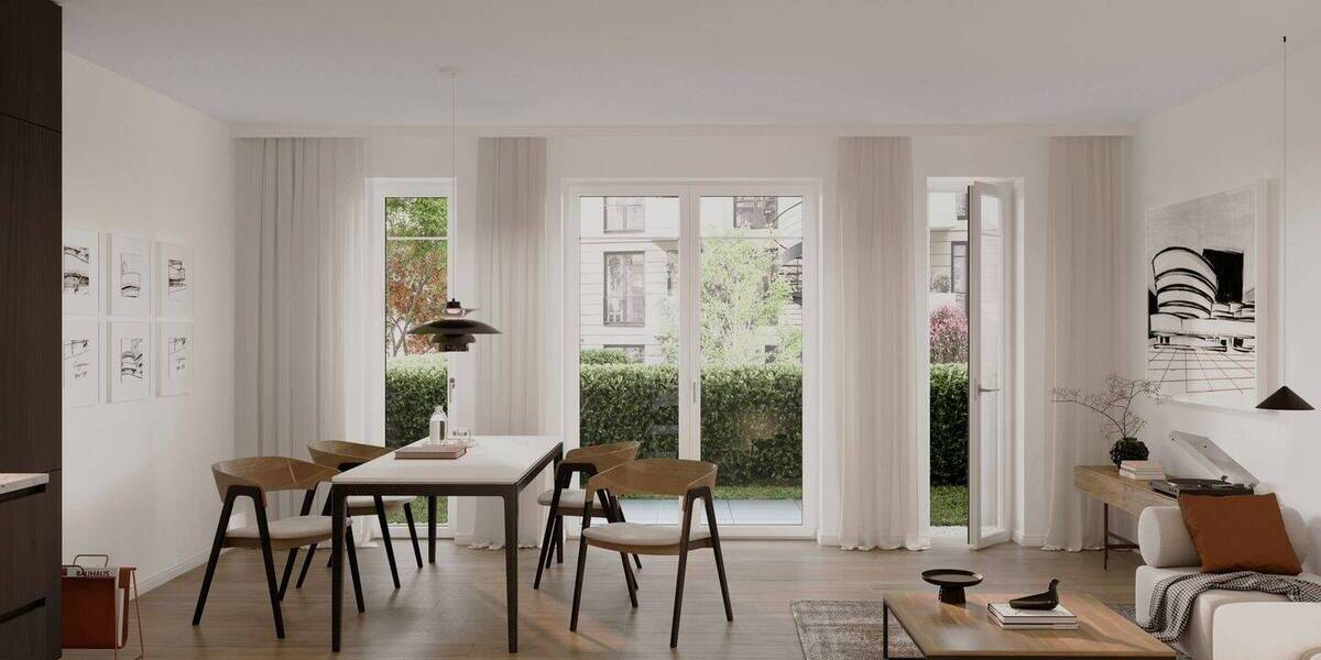 Terrassenwohnung Berlin Niederschönhausen - 2 Zimmer, 68 m&sup2;, 449.000&euro; | Angebot:26395782