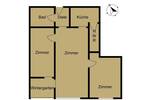 Etagenwohnung Berlin Niederschönhausen - 3 Zimmer, 82 m&sup2;, 425.000&euro; | Angebot:25710000