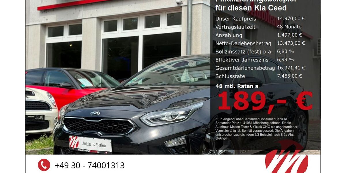 Kia ceed / Ceed 46.000 km 14.970 &euro; Berlin 12305