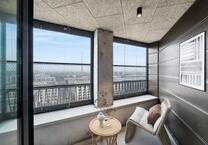 Stilvolles 1-Zimmer-Apartment: Moderne Ausstattung, Loggia, zentral in Berlin-Mitte