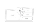 Etagenwohnung Berlin Schmargendorf - 2 Zimmer, 42 m&sup2;, 199.000&euro; | Angebot:26700126