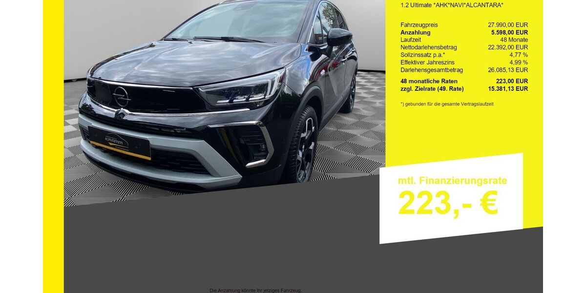 Opel Crossland (X) 5.000 km 27.990 &euro; Berlin-Französisch Buchholz 13127