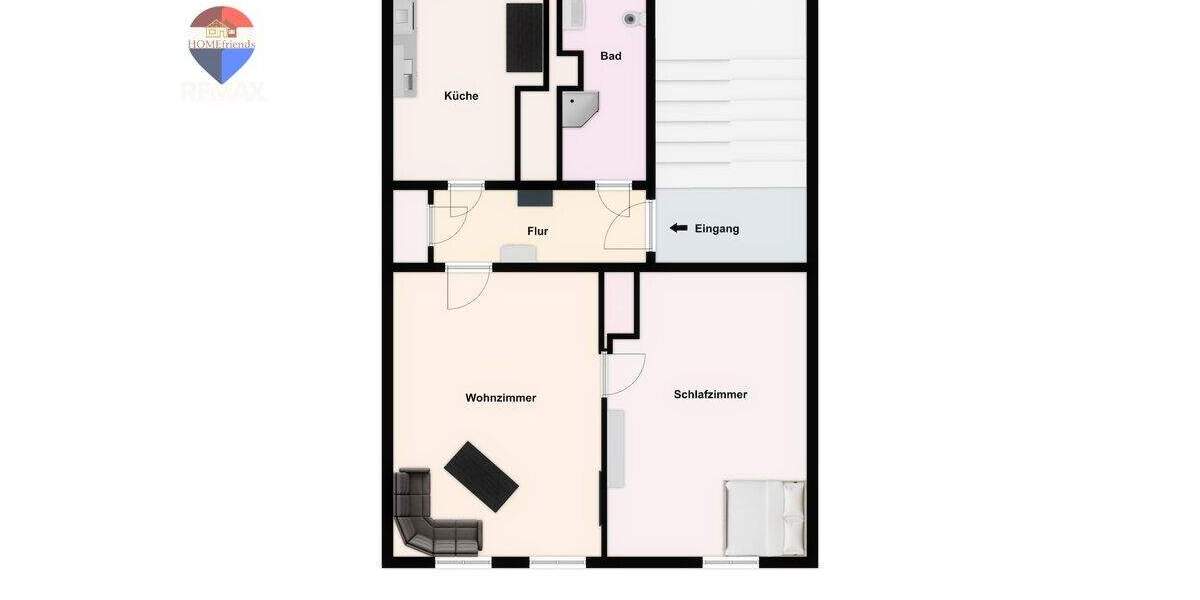 Etagenwohnung Berlin Friedrichshain - 2 Zimmer, 49 m&sup2;, 309.000&euro; | Angebot:25743699