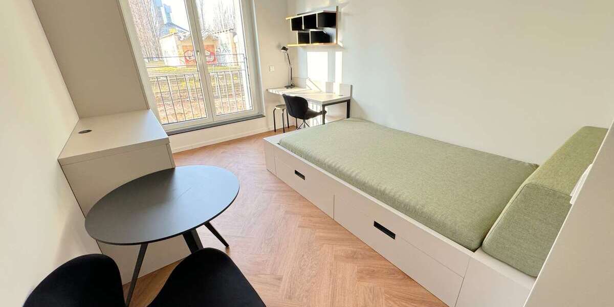 Etagenwohnung Berlin Friedrichshain - 1 Zimmer, 21 m&sup2;, 610&euro; | Angebot:25990466