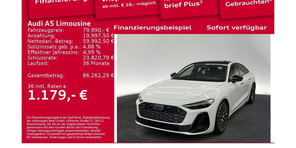 Audi A5 6.001 km 79.990 &euro; Berlin 12489