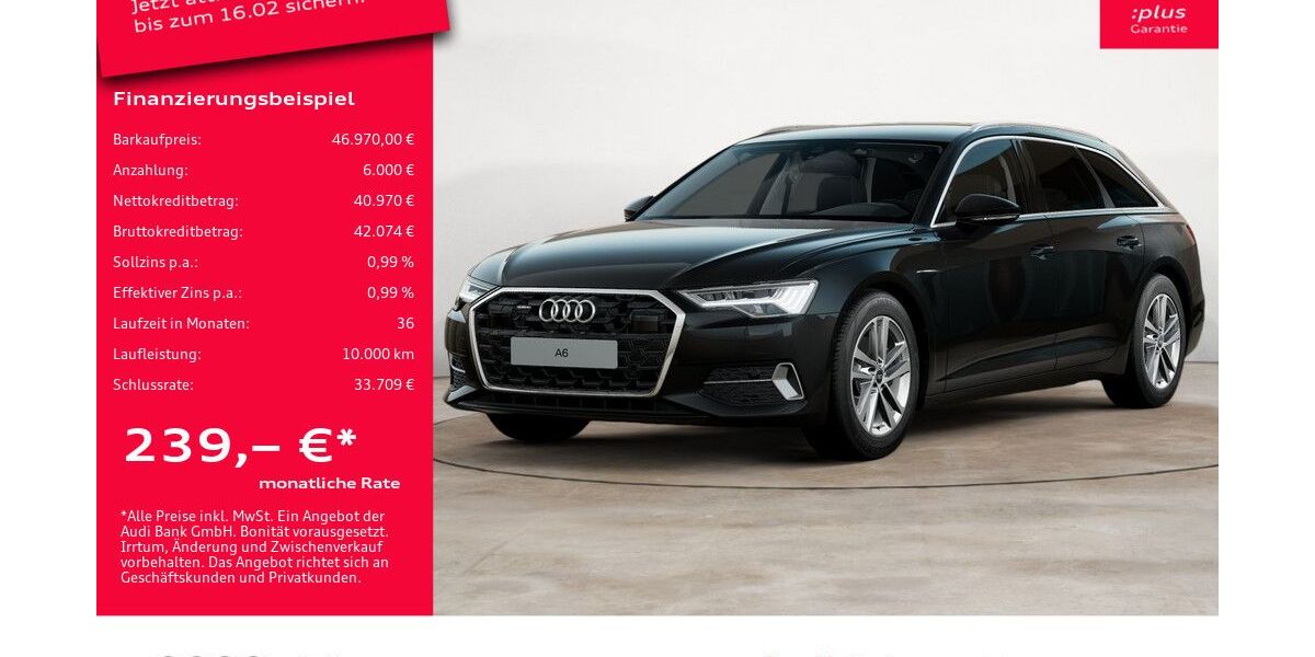 Audi A6 42.786 km 46.490 &euro; Potsdam 14482