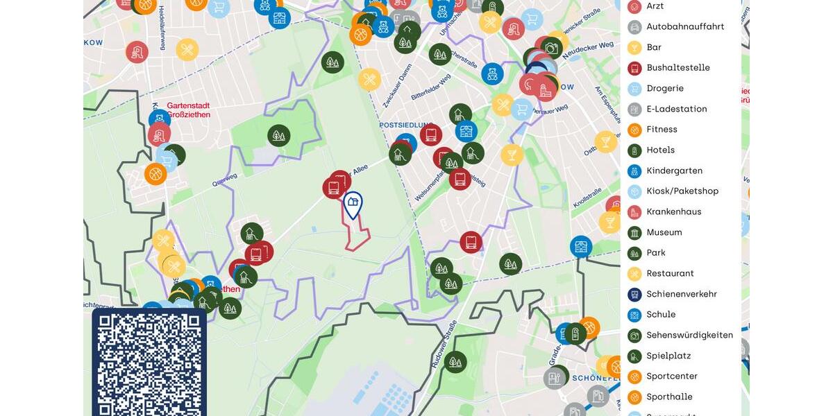 Leben und Arbeiten in Großziethen – Zweifamilienhaus mit großem Garten und Gewerbeeinheit 6 zimmer