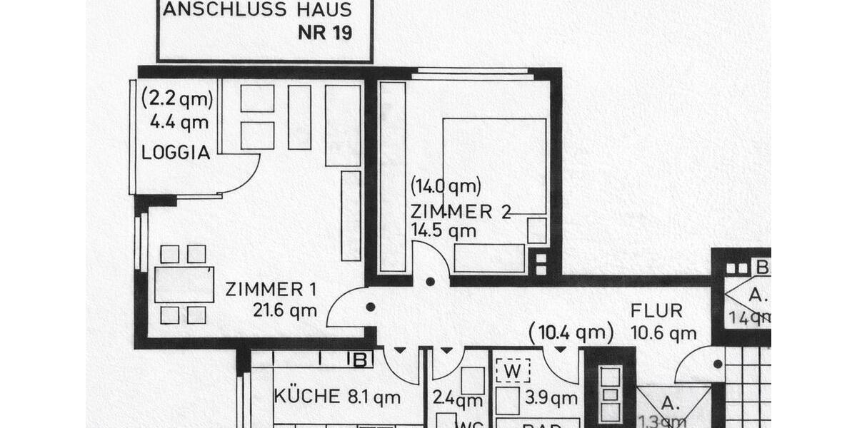 Etagenwohnung Berlin Spandau - 2 Zimmer, 65 m&sup2;, 239.000&euro; | Angebot:26706942