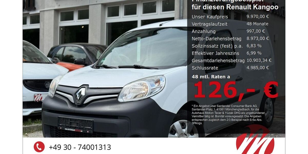 Renault Kangoo 106.000 km 9.470 &euro; Berlin 12305