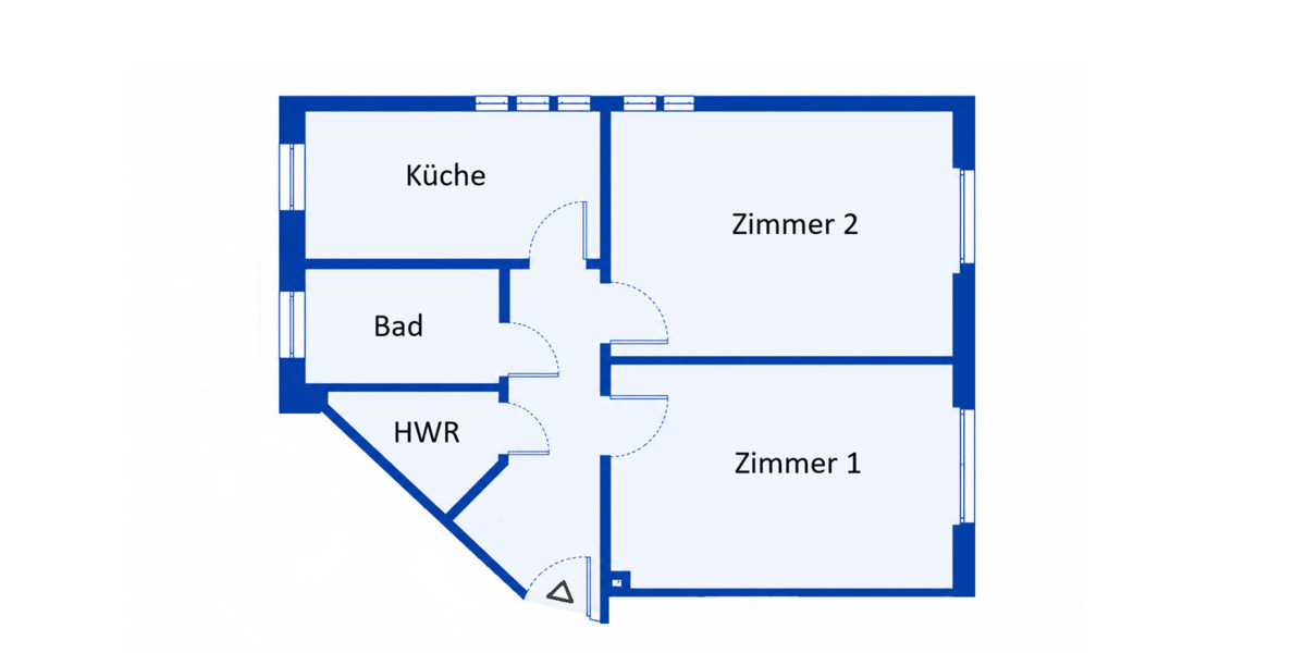 Etagenwohnung Berlin Adlershof - 2 Zimmer, 60 m&sup2;, 192.900&euro; | Angebot:26641306