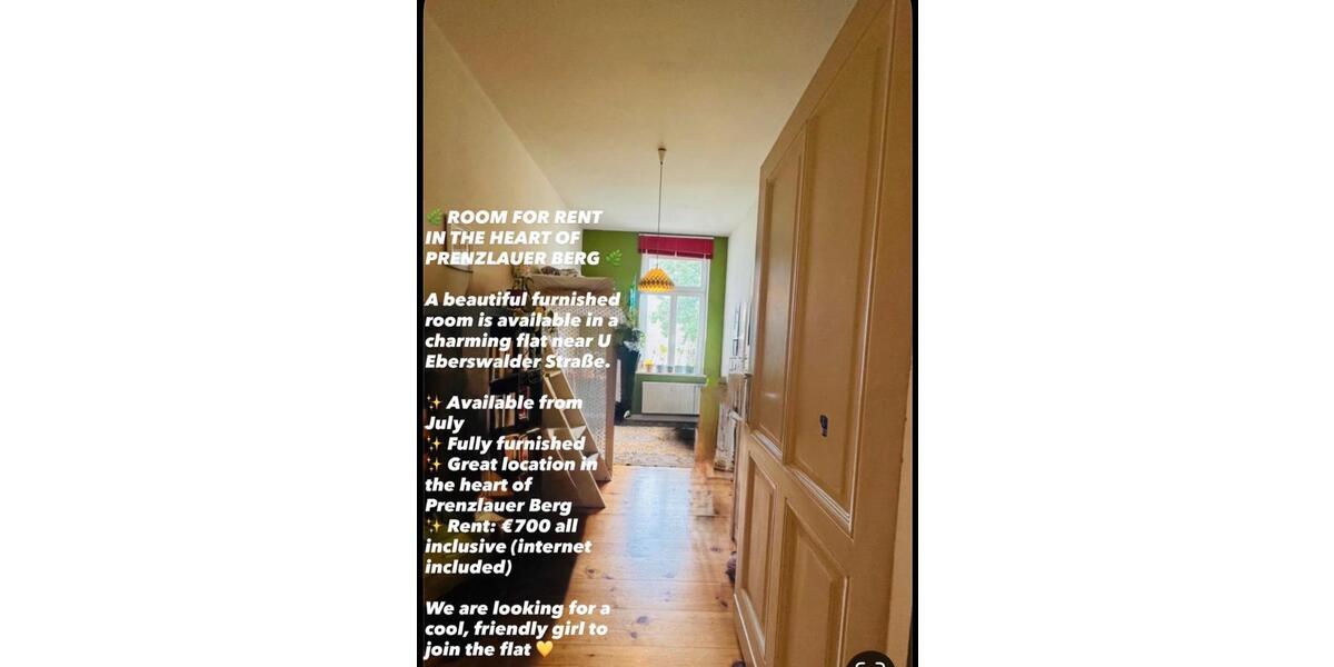 Etagenwohnung Berlin Pankow - 5 Zimmer, 110 m&sup2;, 700&euro; | Angebot:26680617