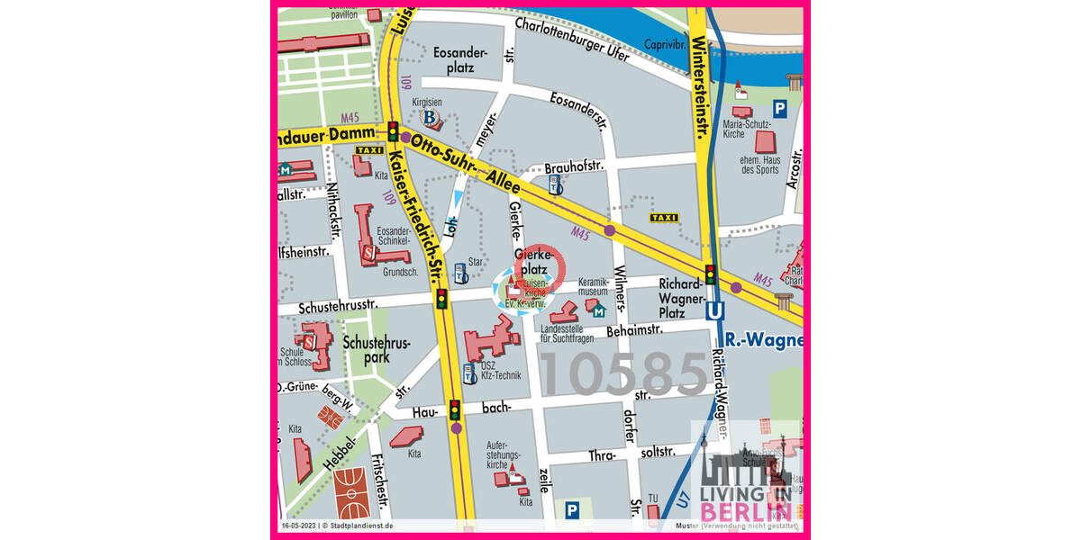 Etagenwohnung Berlin Charlottenburg - 1 Zimmer, 42 m&sup2;, 950&euro; | Angebot:26029559