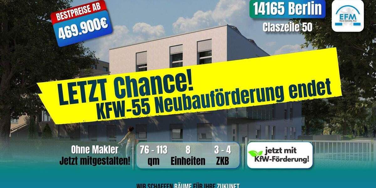 Terrassenwohnung Berlin Zehlendorf - 3 Zimmer, 534.900&euro; | Angebot:26528247