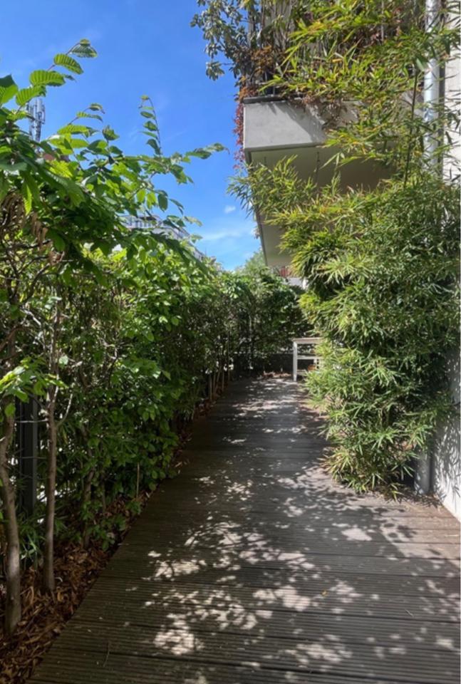 Moderne vollmöblierte GartenWohnung Nähe Volkspark Friedrichshain