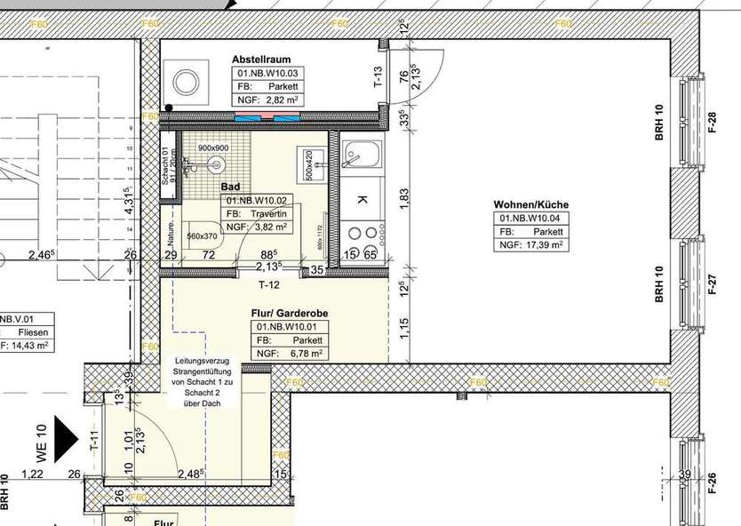 Wohnen auf Zeit in Potsdam 1.225 € 1 zimmer
