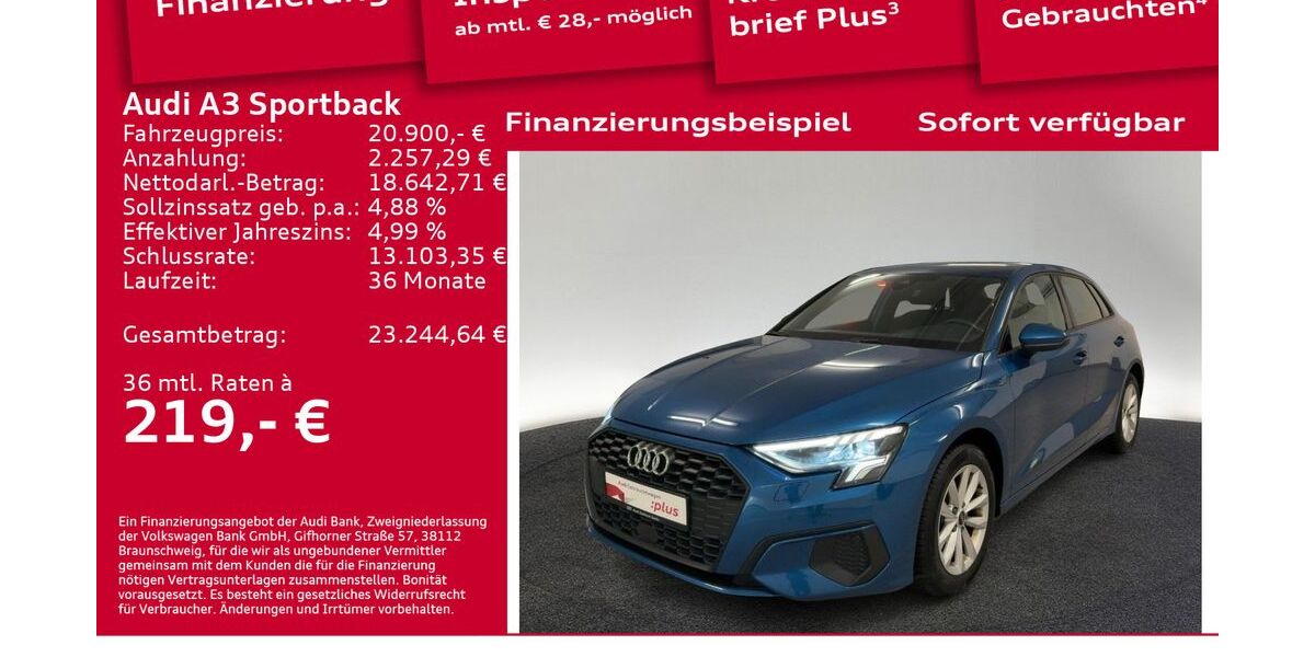 Audi A3 87.160 km 20.590 &euro; Berlin 12489