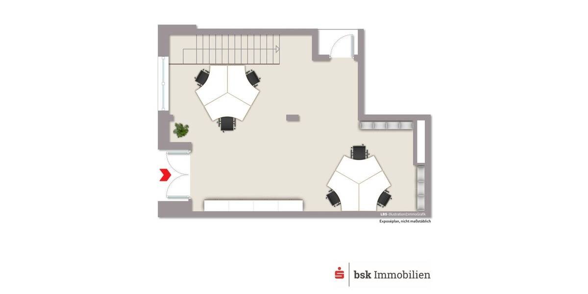 Gewerbeobjekt Berlin Lichterfelde - 2 Zimmer, 127 m&sup2;, 574.425&euro; | Angebot:26029207