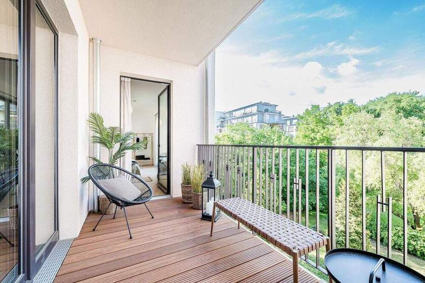 Erstbezug: Neubauwohnung im ruhigen Gartenhaus 3 zimmer